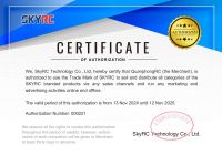 Chứng nhận Ủy quyền phân phối chính hãng SKYRC