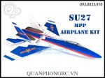 Kit Máy Bay SU 27 MPP Dẻo Bao Đập Full Sơn UV Sải 72cm (Không Gồm Đồ Điện)