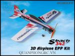 Kit Máy Bay 3D SBACH 342 EPP Sải 1000mm (Không Gồm Đồ Điện)