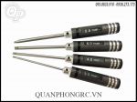 Black 4pcs Slotted screwdriver sets (3.0/4.0 5.0/5.8 / mm) For RC Car/Helicopter/Boat RC Tools