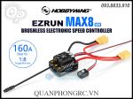 Hobbywing Ezrun MAX8 G2S Brushless ESC - Bluetooth™ 160A For 1/8 Truck (30103205)