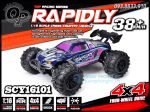 SCY 16101 RAPIDLY 1/16 2.4G 4WD High Speed RC Truck Car With Head-up Wheels