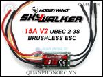 Bộ Điều Tốc Hobbywing SkyWalker 15A V2 UBEC Brushless ESC (2-3S) 30205150