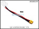 Cáp XT30 Female Connector With 18AWG 10cm Silicone Cable