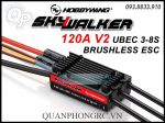 Bộ Điều Tốc Hobbywing SkyWalker 120A V2 UBEC Brushless ESC (3-8S) 30205450