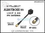 iFlight Albatross V2 5.8GHz FPV Antenna 60/90mm - RP-SMA Lổ LHCP (1 Cái)