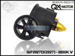 QX-MOTOR Ducted Fan 70mm 6 Blades QF2822 3800KV EDF 70mm Brushless Motor 2222 (4S)