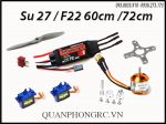 Combo 1 (Đồ điện Su 27 /F22 / F35 Size 60cm - 72cm)