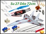 Combo 3 (Kit Su 27 dẻo MPP full đồ điện Size 72cm) kit sơn