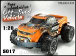 Xe Điều Khiển 1/20 2.4G 4WD High Speed RC Racing Car With LEDs S017 Orange