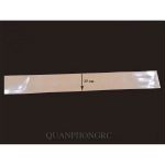 Màng co pin PVC rất mỏng trong suốt phi 25 ép dẹp 55mm (1 mét)