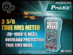 Đồng Hồ Đo Pro'sKit MT-1236 3-5/6 True RMS Digital Multimeter