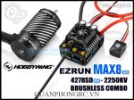 Hobbywing EzRun Combo MAX8 G2S ESC 160A Motor 4278SD G2R 2250KV (38010405)