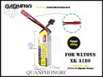 GNB 380mAh 2S 90C 7.6V LiHV Battery JST Plug For WLtoys K969 / K989