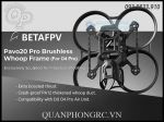 BETAFPV Pavo20 Pro Brushless Whoop Frame Kit (w/ O4 Air Unit Pro Bracket)