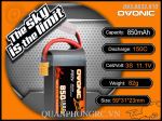 Ovonic FPV 850mAh 3S 150C 11.1V LiPo Battery XT30 Plug