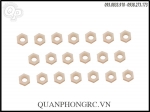 M3 Nylon Nut White (10pcs/set)