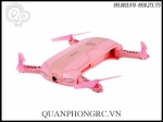 JJRC H37 ELFIE WIFI FPV 720P Mini Drone RC Quadcopter w/ Camera - Pink