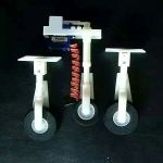 càng đáp SU-27 F22 F14 F15 F16 MG-29 F-10 F-20 - aircraft landing gear (combo Servo)