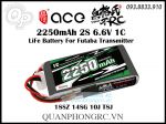 Ace 2250mAh 2S 1C 6.6V LiFe Battery For 18SZ 14SG 10J T8J Futaba