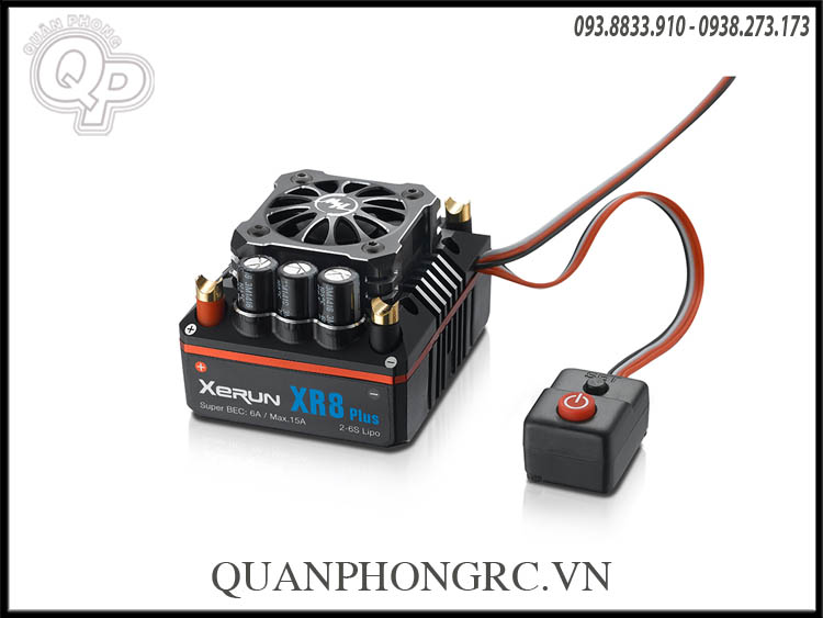 HOBBYWING★XeRun XR8-PLUS 150A 301133000 Hobbywing XeRun XR8 Plus Brushless ESC – RC Hobby Center Inc.