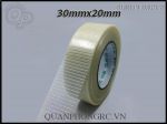 Fibreglass Tape 30mm x20m - Băng Keo Fiber sợi thủy tinh Caro 30mm x20m loại 25 mét