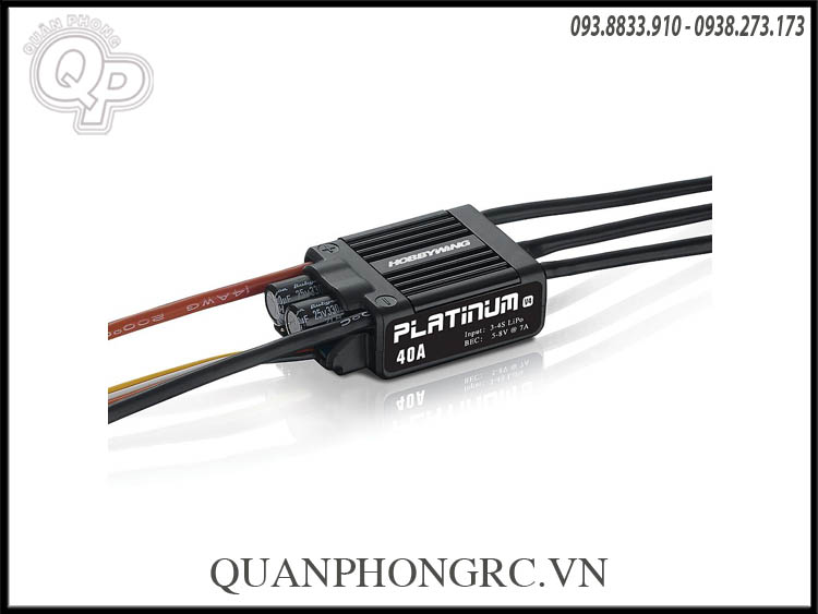 HobbyWing Platinum 40A V4 ESC (30215001)