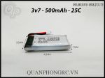 BBR 500mAh 1S 25C 3.7V LiPo Battery