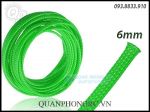 Dây Lưới Bọc Nguồn Xanh Lá 6mm (1 Mét)