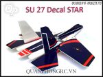 Kit Depron Su 27 STAR Decal 2 Mặt Sải Cánh 72cm
