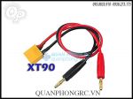 Dây Sạc B6 Đầu XT90 - XT90 Plug 4.0mm Banana Connector 14AWG 30cm Charging Cable