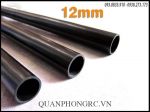 Carbon Fiber Tube 12mm OD x 10mm ID Rỗng (1 Mét)