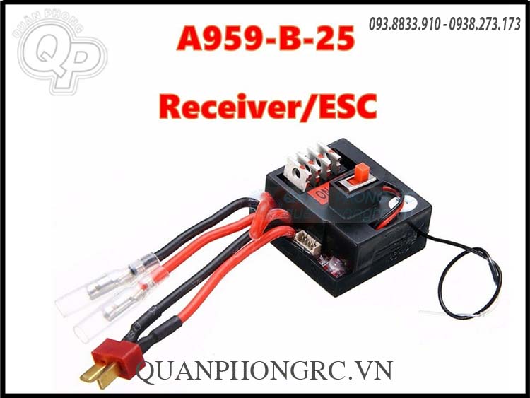 B25 WLtoys A959 Receiver ESC For A959 B25