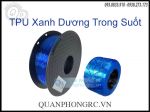 Nhựa In 3D Dẻo TPU Flexible 1.75mm 1Kg Trans Blue - Xanh Dương Trong Suốt