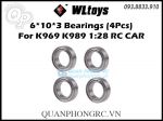 Bạc Đạn WLtoys K969 K989 RC Car Bearings Set 6*10*3 (4 Pcs/Set)