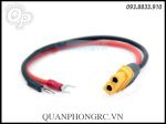 Dây Chuyển Pin XT60 Female Plug (Cái) ra 2 Jack U