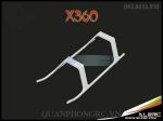 ALZ25 - ALZRC Càng Đáp - Devil X360 Landing Skid DX360-30W Trắng