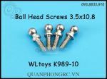 Đầu ball kim loại xe WLtoys K969 K989 3.5x10.8 K989-10 (4 Cái)