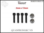 P128- Óc gắn cánh chính 3mm x 15mm