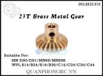 Nhông Láp Đồng Upgrade Metal Brass Gear 23T For MN/WPL 1/12 RC Trucks (1 Cái)