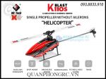 Máy Bay Trực Thăng WLtoys K110S 6CH RC Helicopter System RC Brushless 3D6G RTF (Không Chổi Than)