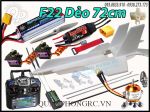 Combo F22 Dẻo Sải 72cm Full Đồ Điện Tay Flysky I6 Có Pin (Servo Kim Loại)