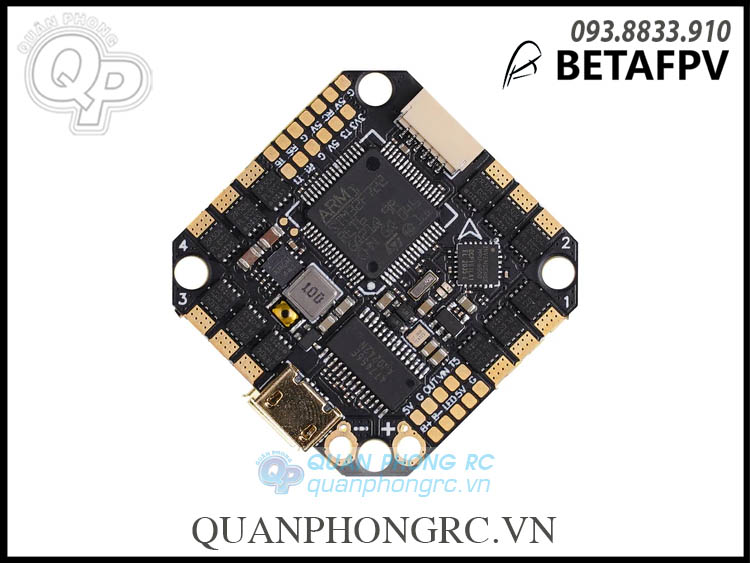 BETAFPV Toothpick F722 2 6S AIO Brushless Flight Controller 35A BLHeli S