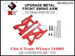 Bộ Chữ A Trước Upgrade Metal Rear Swing For WLtoys 144001 RC Car - Đỏ (2 Cái)