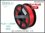 Nhựa In 3D Filament SUNLU PLA+ 1.75mm 1kg Red (Đỏ)