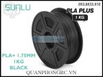 Nhựa In 3D Filament SUNLU PLA+ 1.75mm 1kg Black (Đen)
