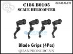 Bộ Grip Cánh C186 BO105 C187 EC135 Helicopter Blade Grips (4 Pcs)