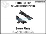 Pát Servo C186 BO105 C187 EC135 Helicopter Servo Plate