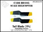 Cánh Đuôi C186 BO105 C187 EC135 Helicopter Tail Blade (Vàng/Đen) (1 Pc)
