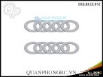 ALZ59 Long Đền Inox cốt đuôi - ALZRC Φ4xΦ6x0.1mm Stainless Steel Washers For Devil X360 (10 Pcs)